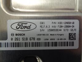 Ford Fiesta Moottorinohjausyksikön sarja ja lukkosarja 