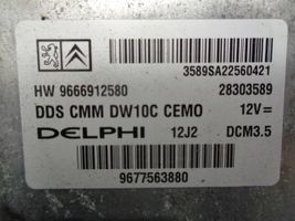 Citroen DS4 Komputer / Sterownik ECU i komplet kluczy 