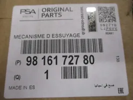 Peugeot 508 Etupyyhkimen vivusto ja moottori 9816172680