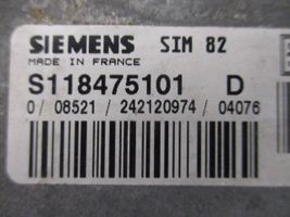 Citroen C3 Module de contrôle de boîte de vitesses ECU 9654953980