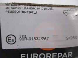 Citroen C-Crosser Pastiglie del freno (posteriore) 1617265280