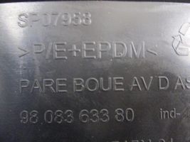 Opel Zafira Life Pare-boue passage de roue avant 9808363380