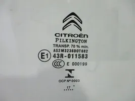 Citroen C4 III e-C4 Vetro del finestrino della portiera anteriore - quattro porte 9810081080