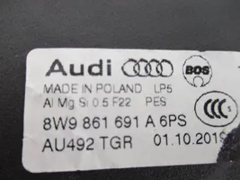 Audi A4 S4 B9 8W Rete portaoggetti del bagagliaio/baule 8W9861691