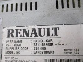 Renault Clio IV Navigaatioyksikkö CD/DVD-soitin 281153868R