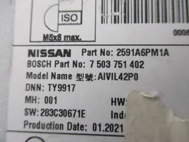 Nissan Juke II F16 Radio/CD/DVD/GPS-pääyksikkö 2591A6PM1A