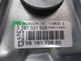 Peugeot 508 Etupyyhkimen vivusto ja moottori 9816172680