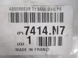 Peugeot 206 Absorber zderzaka tylnego 7414N7