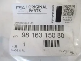 Citroen Berlingo Hebilla del cinturón delantero 9816315080