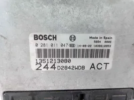 Fiat Ducato Sterownik / Moduł ECU 0281011047