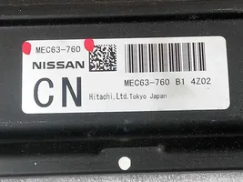 Nissan Murano Z50 Centralina/modulo del motore MEC63760