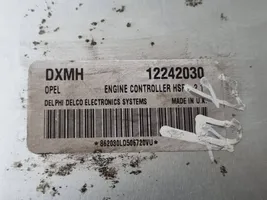 Opel Astra G Komputer / Sterownik ECU i komplet kluczy 12242030