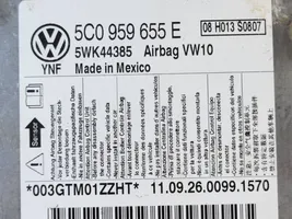 Volkswagen Jetta VI Turvatyynyn ohjainlaite/moduuli 5C0959655E