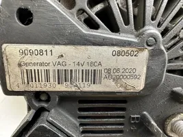 Volkswagen PASSAT B8 Generatore/alternatore 9090811