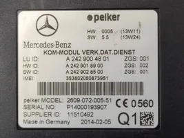Mercedes-Benz E W212 Kiti valdymo blokai/ moduliai A2429004801