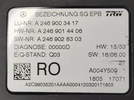 Mercedes-Benz GLE (W166 - C292) Module de frein de stationnement A2469003417
