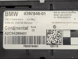 BMW 3 F30 F35 F31 Module unité de contrôle d'antenne 9397846