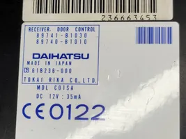 Daihatsu Sirion Unité de commande / module de verrouillage centralisé porte 89740B1010