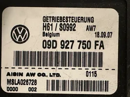 Volkswagen Touareg I Transmission gearbox valve body 09D927750FA
