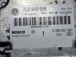 Volkswagen Touareg I Gaisa spilvenu vadības bloks 7L0959655