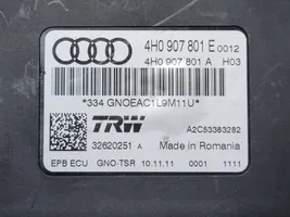 Audi A6 C7 Rankinio stabdžio valdymo blokas 4H0907801E