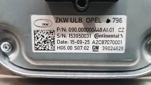 Opel Astra K Sterownik / moduł świateł Xenon 39024626