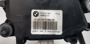 BMW 5 F10 F11 Siłownik zamka tylnej klapy bagażnika 51247211168