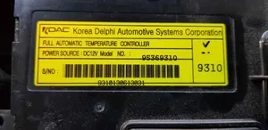 Chevrolet Captiva Module unité de contrôle climatisation 95369310