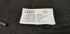 Audi Q7 4M Garniture de panneau carte de porte avant 4L1867104EWFA