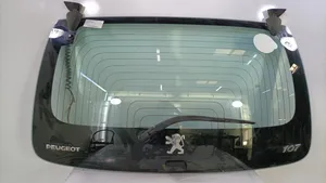 Peugeot 107 Rear windscreen/windshield window 1607989380