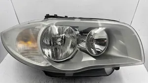 BMW 1 E81 E87 Lampa przednia 63126924486