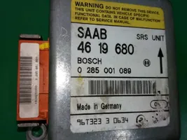 Saab 900 Turvatyynyn ohjainlaite/moduuli 4619680