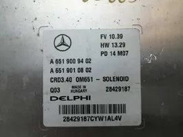 Mercedes-Benz B W246 W242 Moottorin ohjainlaite/moduuli A6519009402