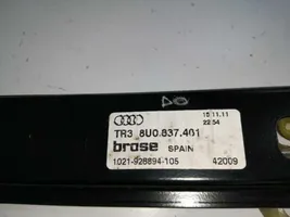 Audi Q3 8U Etuoven ikkunan nostin moottorilla 8U0837461