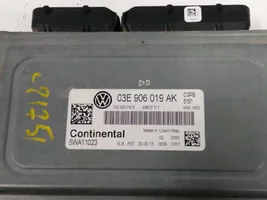 Volkswagen Polo V 6R Centralina/modulo del motore 03E906019AK