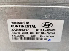 Hyundai Ioniq Sterownik / Moduł ECU 391A103HK0