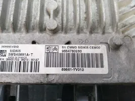 Peugeot 107 Moottorin ohjainlaite/moduuli 9664780280