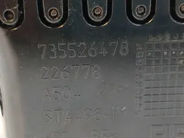 Fiat 500L Rejilla de ventilación central del panel 735526478