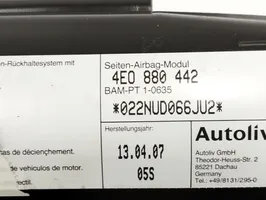 Audi A8 S8 D3 4E Airbag porte arrière 4E0880442