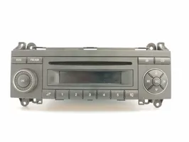 Mercedes-Benz A W169 Radio/CD/DVD/GPS-pääyksikkö A1698702389