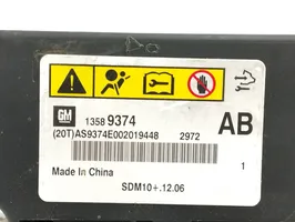 Chevrolet Orlando Centralina/modulo airbag 13589374