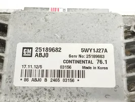 Chevrolet Orlando Calculateur moteur ECU 25189683