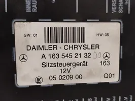 Mercedes-Benz ML W163 Moduł / Sterownik fotela A1635452132