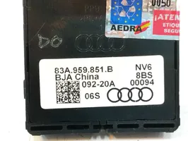 Audi Q3 F3 Sähkötoimisen ikkunan ohjauskytkin 83A959851B