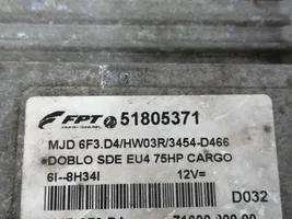 Fiat Doblo Sterownik / Moduł ECU 51805371