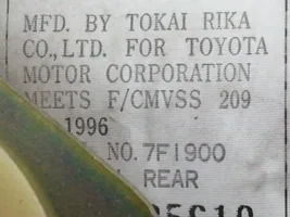 Toyota Paseo (EL54) II Takaistuimen turvavyö 7F1900