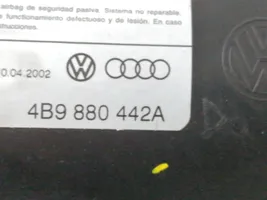 Audi A6 Allroad C5 Takaoven turvatyyny 4B9880442A