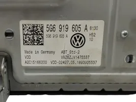 Volkswagen Polo VI AW Monitor / wyświetlacz / ekran 5G6919605A