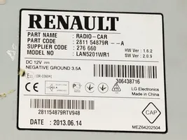 Renault Clio IV Monitor / wyświetlacz / ekran 281154879R