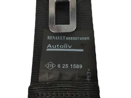 Renault Clio IV Pas bezpieczeństwa fotela tylnego środkowego 888507458R